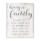 Stupell Industries Being a Family Phrase Wall Plaque